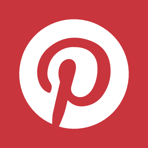 A pinterest icon.